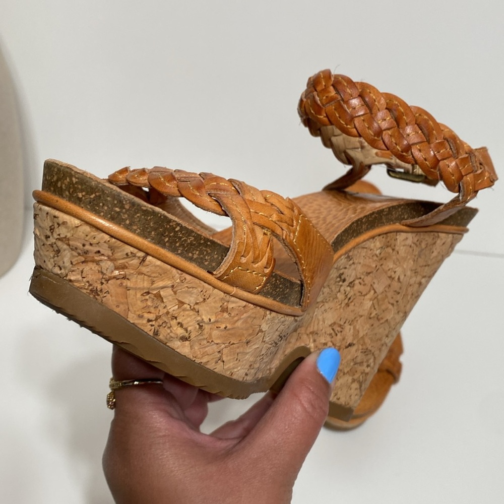 Frye Braylin Braided Cork Wedge - Picture 10 of 15